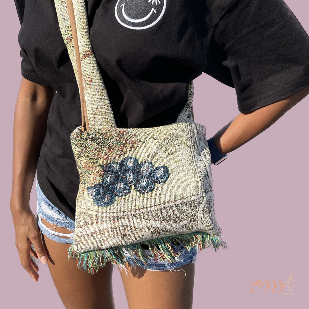 Tapestry top shoulder bags
