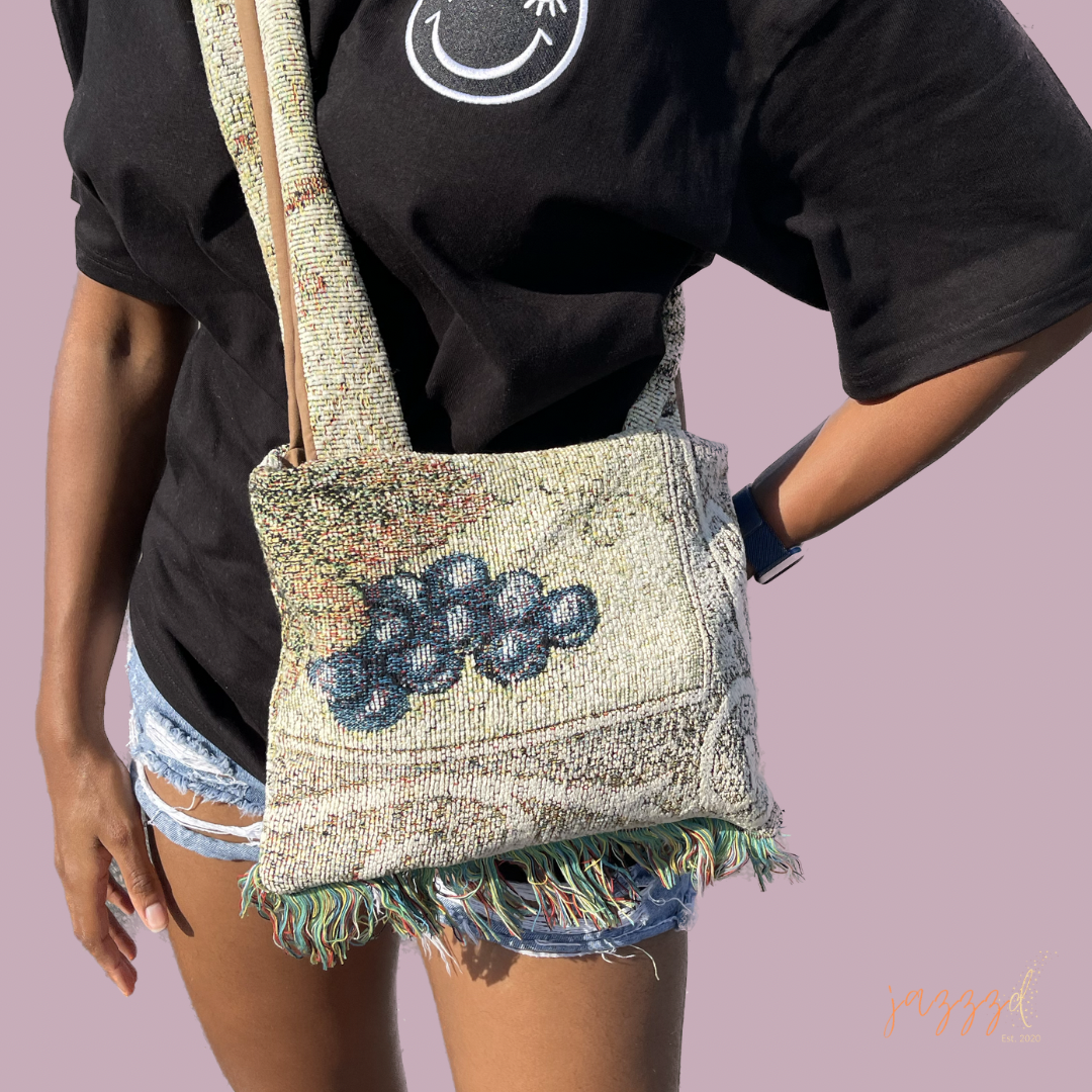 Tapestry sale crossbody bag